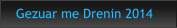 Gezuar me Drenin 2014